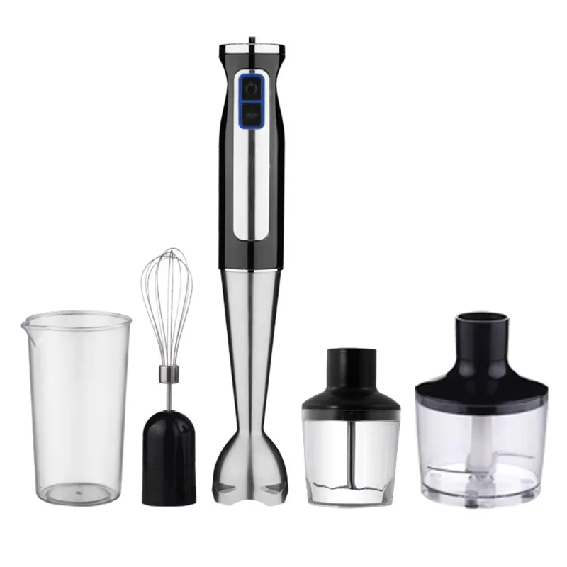 Immersion Hand Blender Set - طقم مفرمة طعام للمطبخ ، خلاط