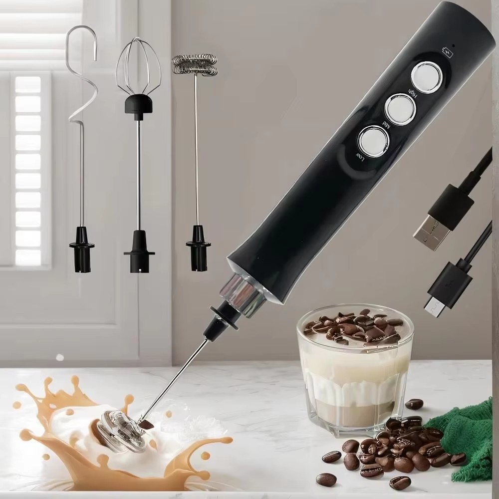 Portable Blender Usb Rechargeable - رغوة الحليب الكهربائية القابلة لإعادة الشحن