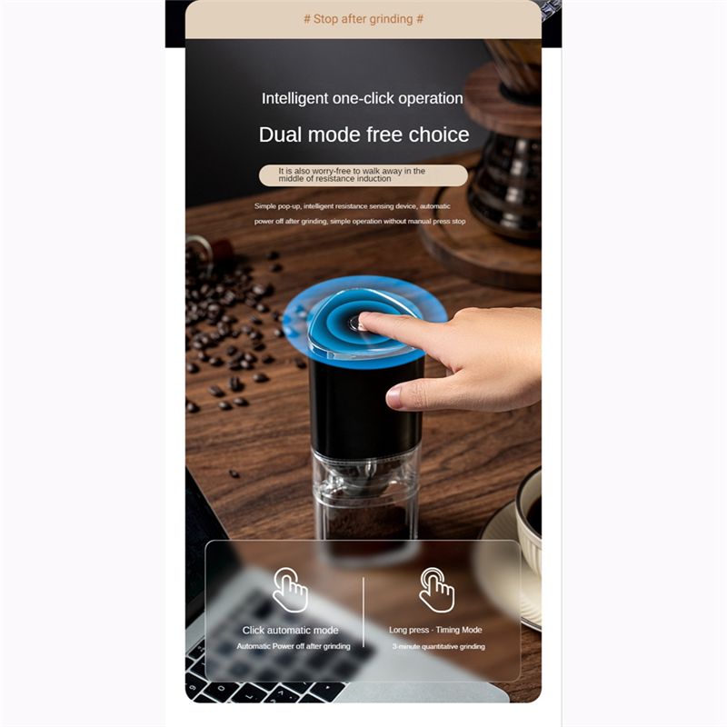 Coffee Bean Grinder Electric - 【أدوات الطحن】 مطحنة قهوة تعمل بمنفذ