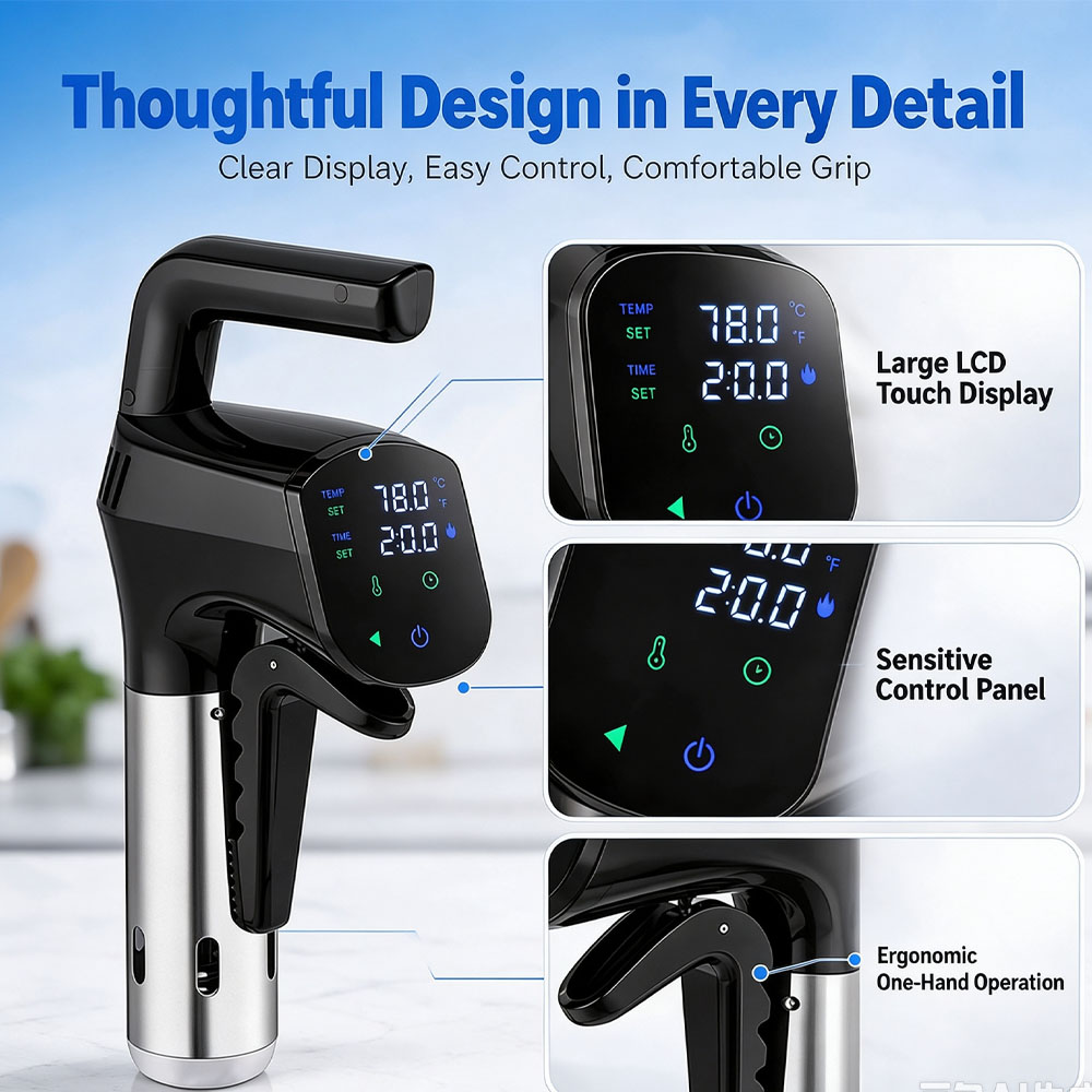 Digital Sous Vide Precision Cooker - جهاز طهي سو فيد واي فاي