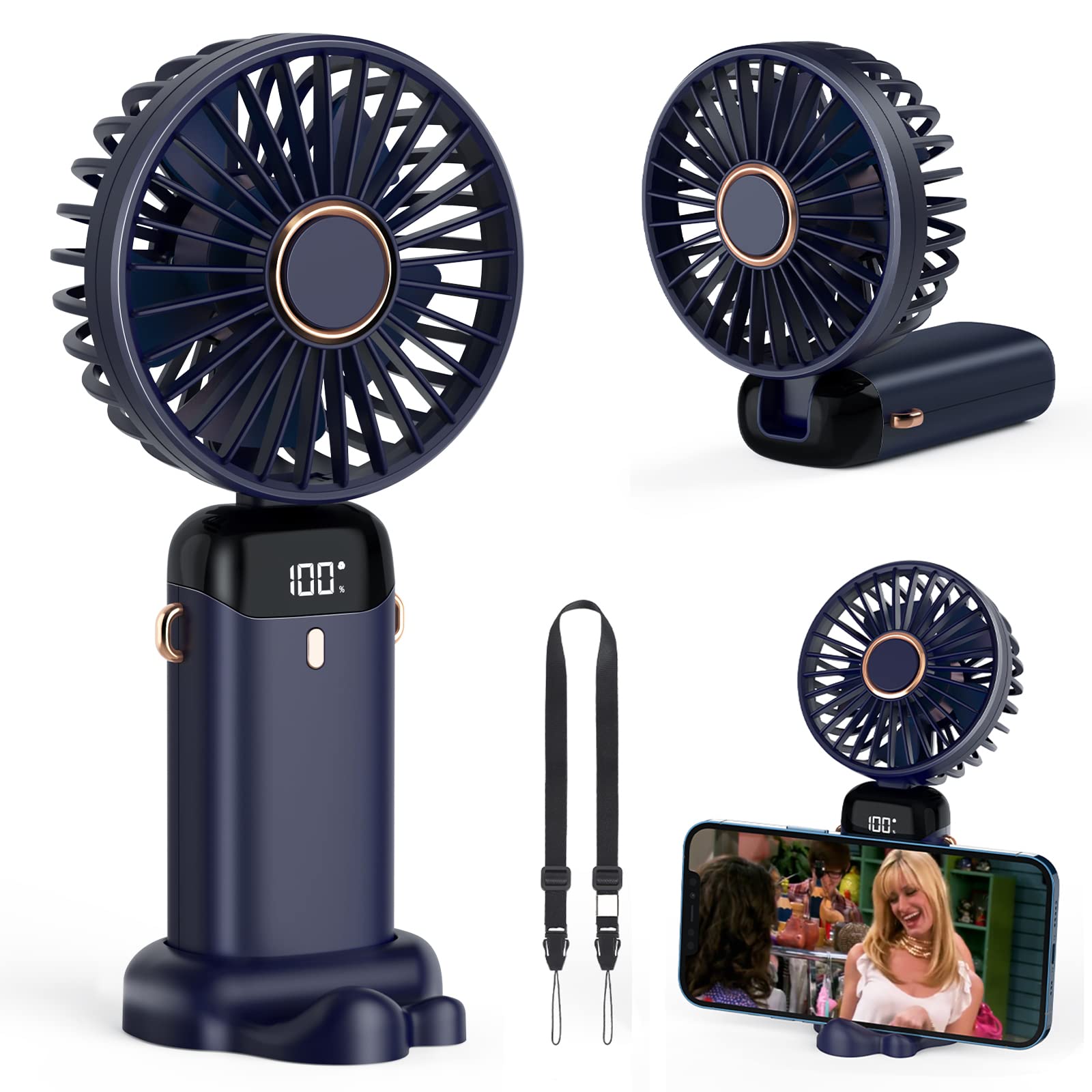 مروحة كهربائية محمولة مكيف هوا - مراجعة Portable Blender Usb Rechargeable وسعره