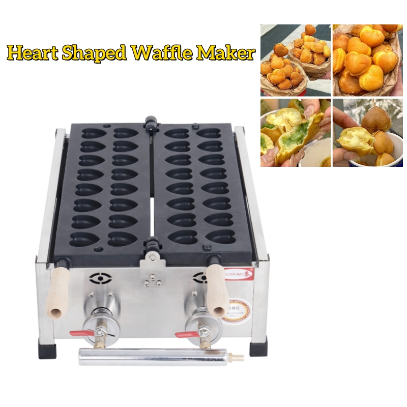 ماكينة وافل تجارية صغيرة على ش - مراجعة Mini Waffle Maker Machine وسعره