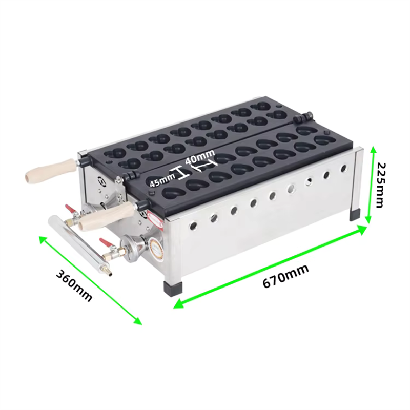 ماكينة وافل تجارية صغيرة على ش - مراجعة Mini Waffle Maker Machine وسعره