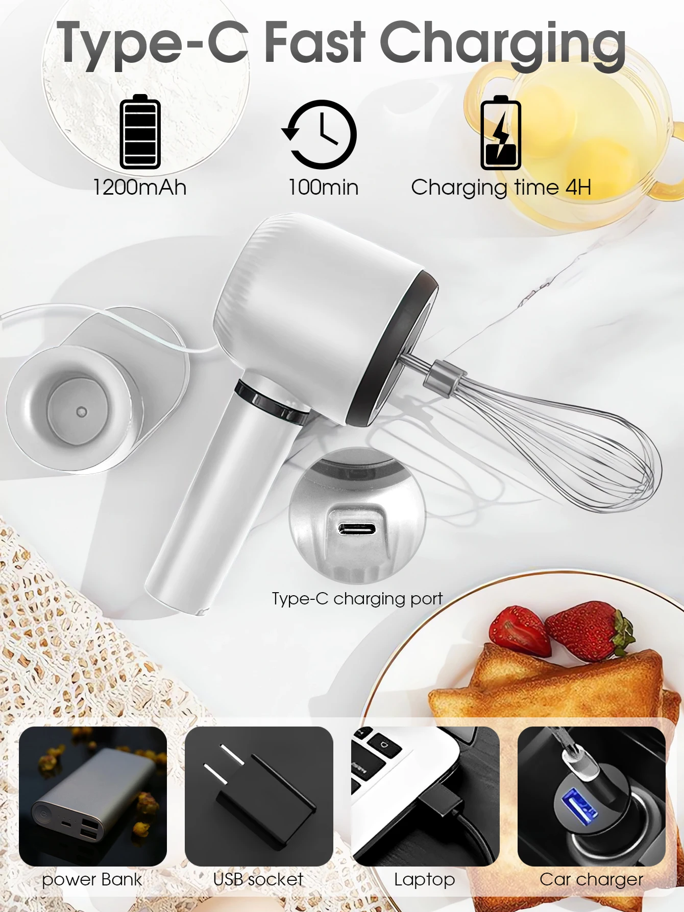 خلاط محمول خلاط أدوات المطبخ خ - مراجعة Immersion Hand Blender Set وسعره