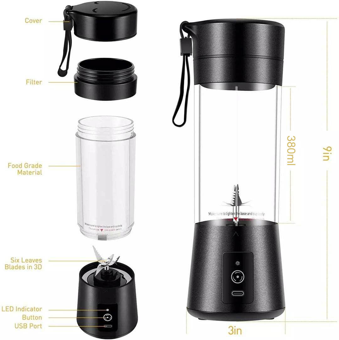 خلاط محمول قابل لإعادة الشحن ب - مراجعة Kitchen Appliances وسعره