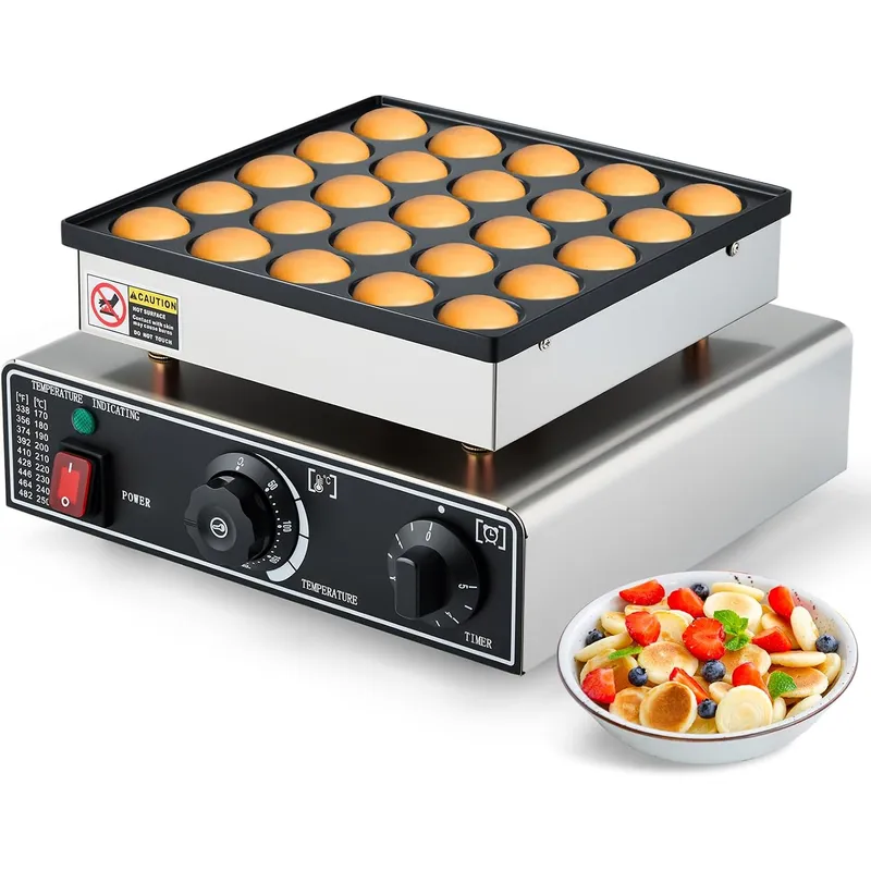 ماكينة صنع الفطائر الصغيرة الت - مراجعة Mini Waffle Maker Machine وسعره