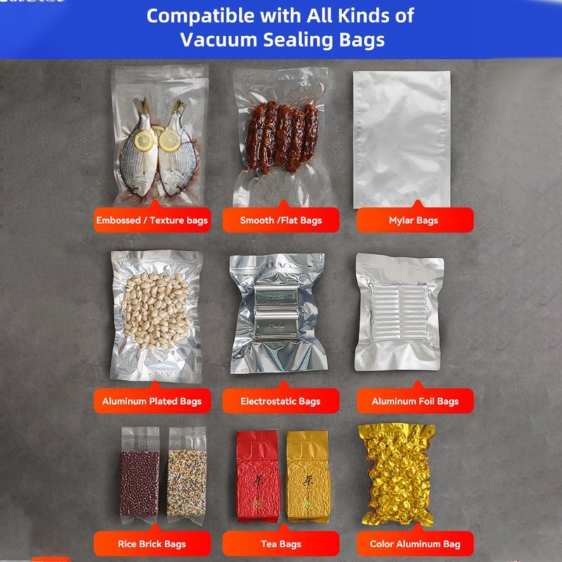 [NEWA76K!] آلة تغليف بالتفريغ  - مراجعة Food Vacuum Sealer Machine وسعره