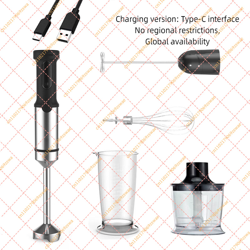 مجموعة خلاط يدوي ومعالج طعام 4 - مراجعة Immersion Hand Blender Set وسعره