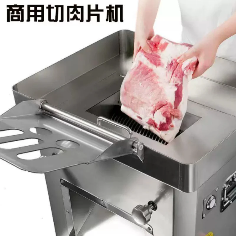 قطاعة طعام أوتوماتيكية، أداة ك - مراجعة Automatic Meat Slicer Home وسعره