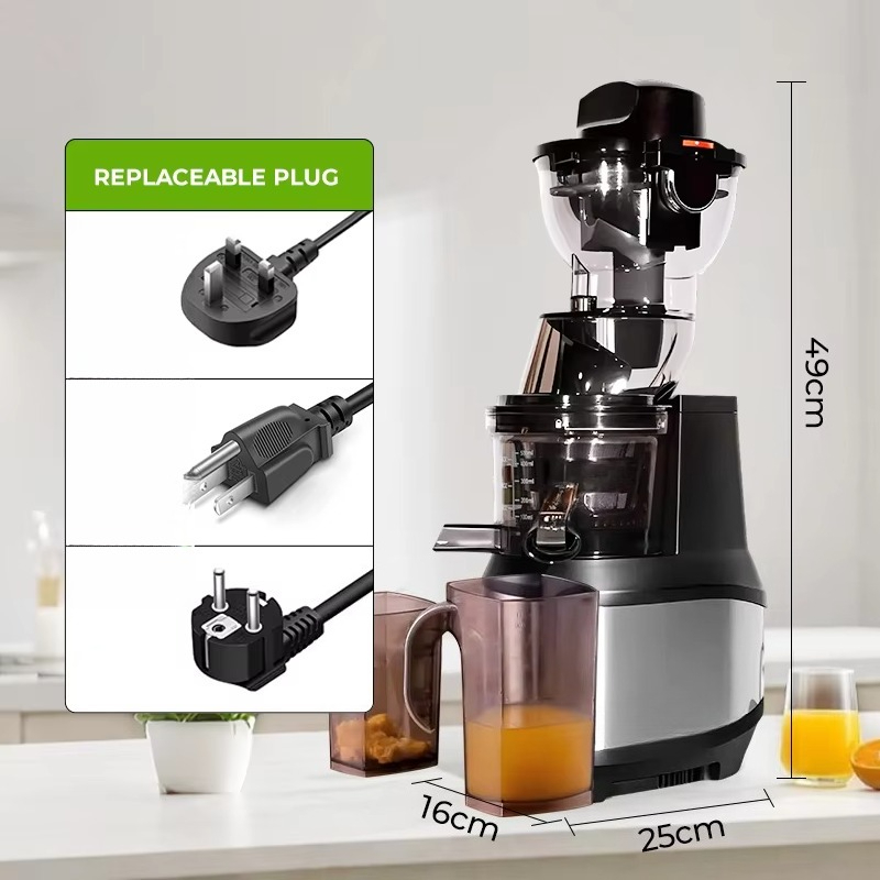 عصارة كهربائية خالية من مادة B - مراجعة Electric Slow Juicer Cold Press وسعره