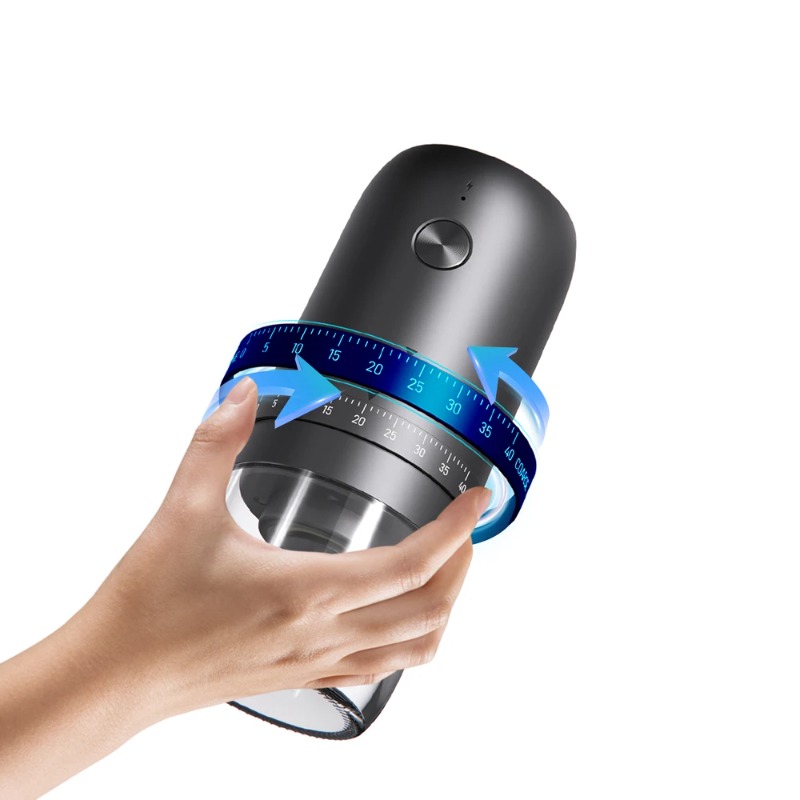 مطحنة قهوة كهربائية محمولة بمن - مراجعة Coffee Bean Grinder Electric وسعره