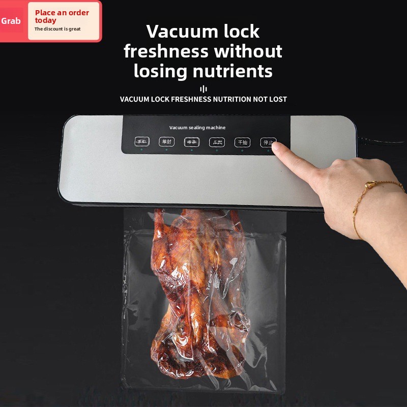 تغليف الطعام بالتفريغ الهوائي، - مراجعة Food Vacuum Sealer Machine وسعره