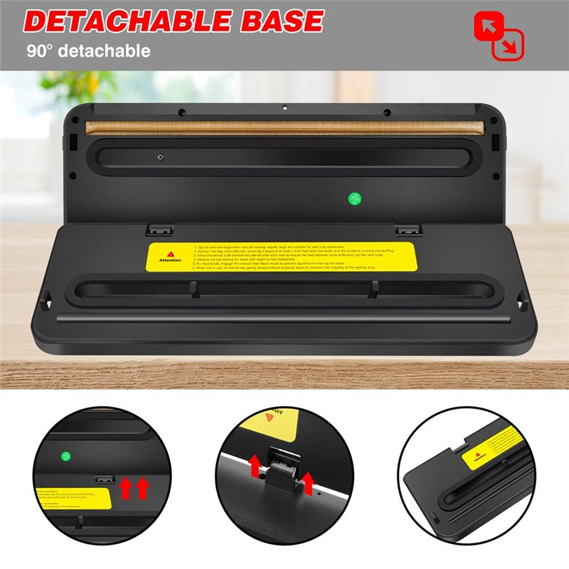 جهاز تفريغ الهواء الكهربائي AB - مراجعة Food Vacuum Sealer Machine وسعره