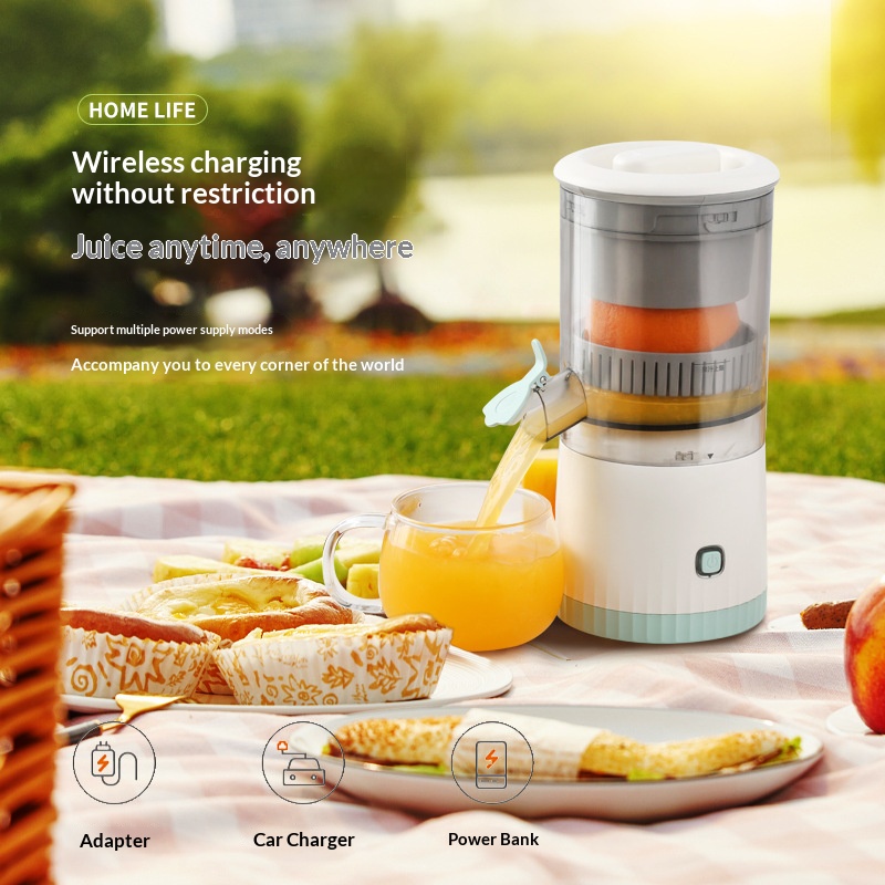 عصارة كهربائية لاسلكية محمولة  - مراجعة Electric Slow Juicer Cold Press وسعره