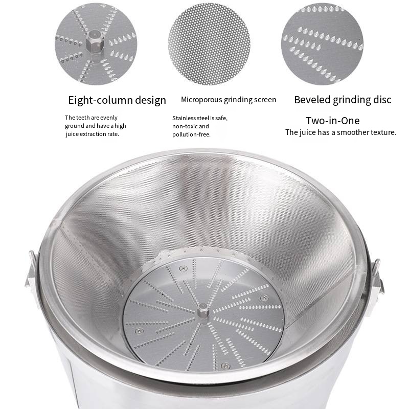 عصارة كهربائية تجارية بطيئة وع - مراجعة Electric Slow Juicer Cold Press وسعره