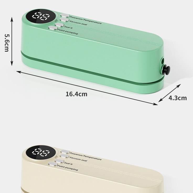 جهاز تغليف لاسلكي صغير، آلة تغ - مراجعة Food Vacuum Sealer Machine وسعره