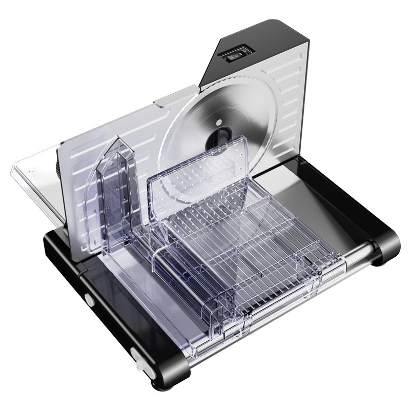 آلة تقطيع الطعام الكهربائية ال - مراجعة Automatic Meat Slicer Home وسعره